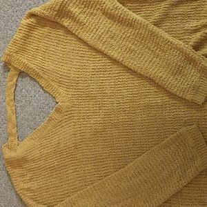 Forever 21 Open back sweater